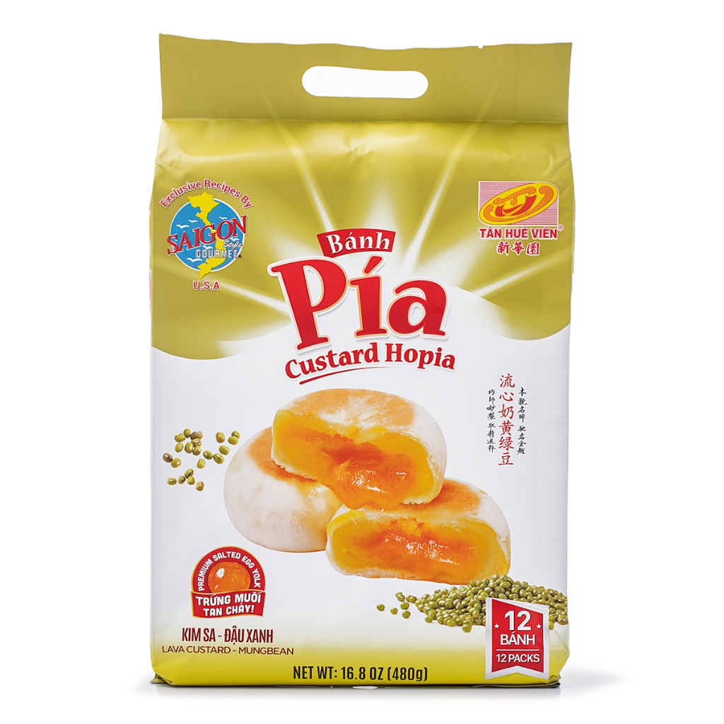 Banh Pia Custard Hopia 16.8 oz