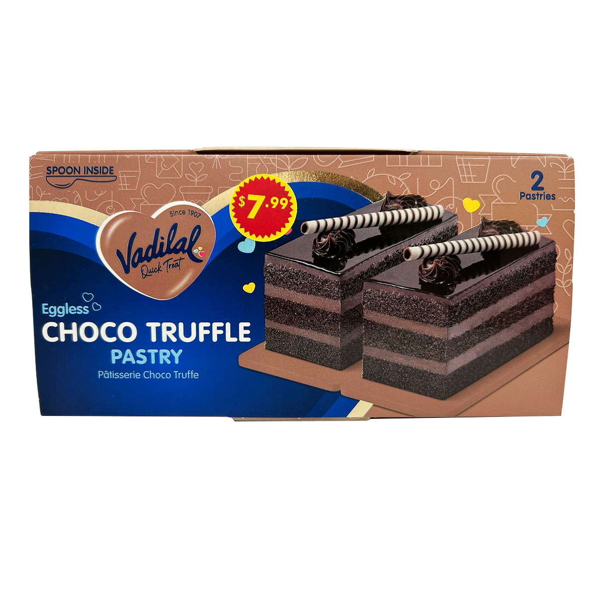 Vadilal Choco Truffle Pastry (Eggless) 350 g
