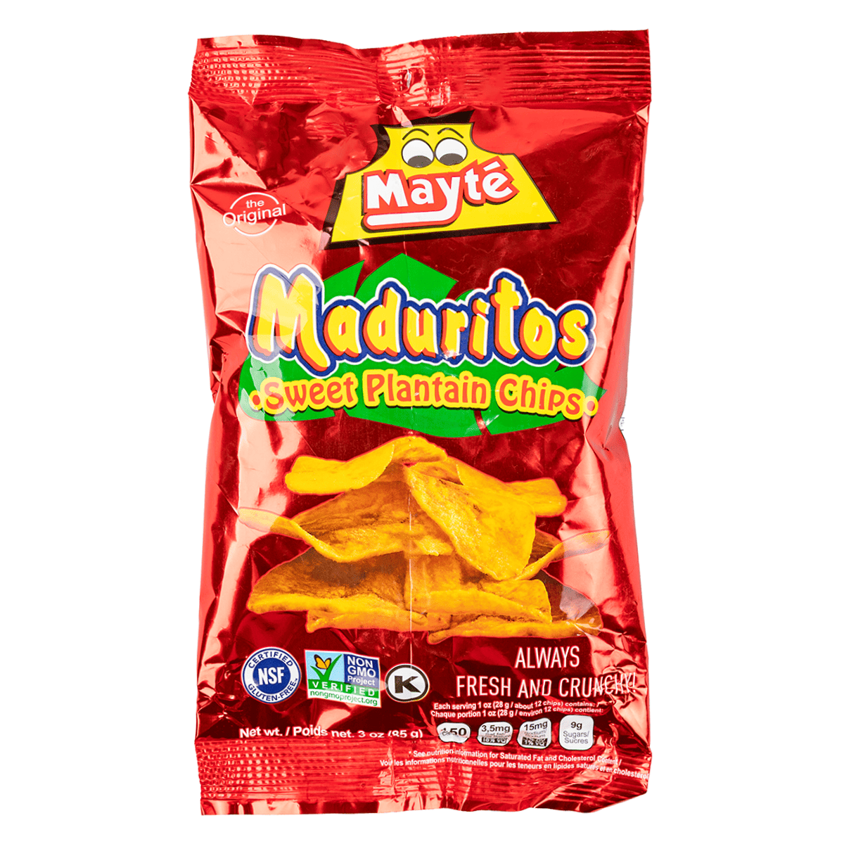 Mayte Sweet Plantain Chips 85 g