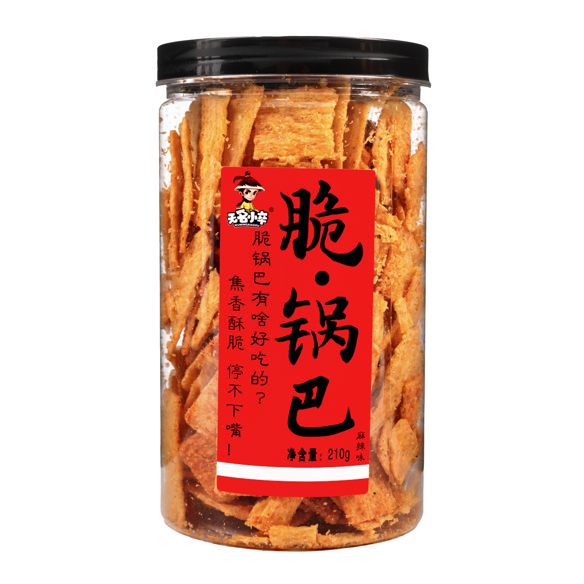 Wumingxiaozu Spicy Rice Crisps 210 g