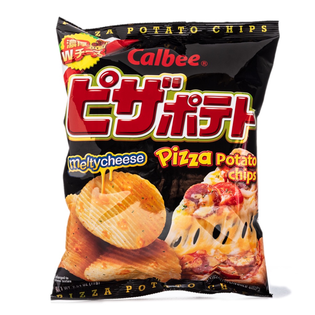 Calbee Potato Chips Pizza 72 g