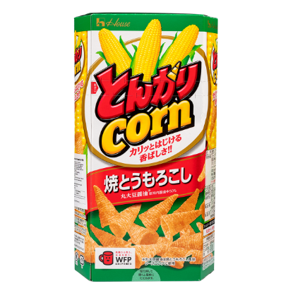 House Tongari Cone Cracker Corn flavor 68 g