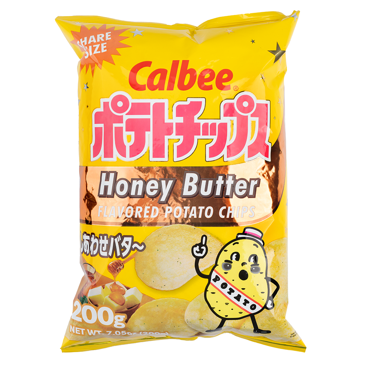Calbee Potato Chips Honey Butter MEGA Size 200 g