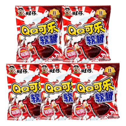 Gummy Candy Cola Flavor 5 Bags Per Pack 100 g