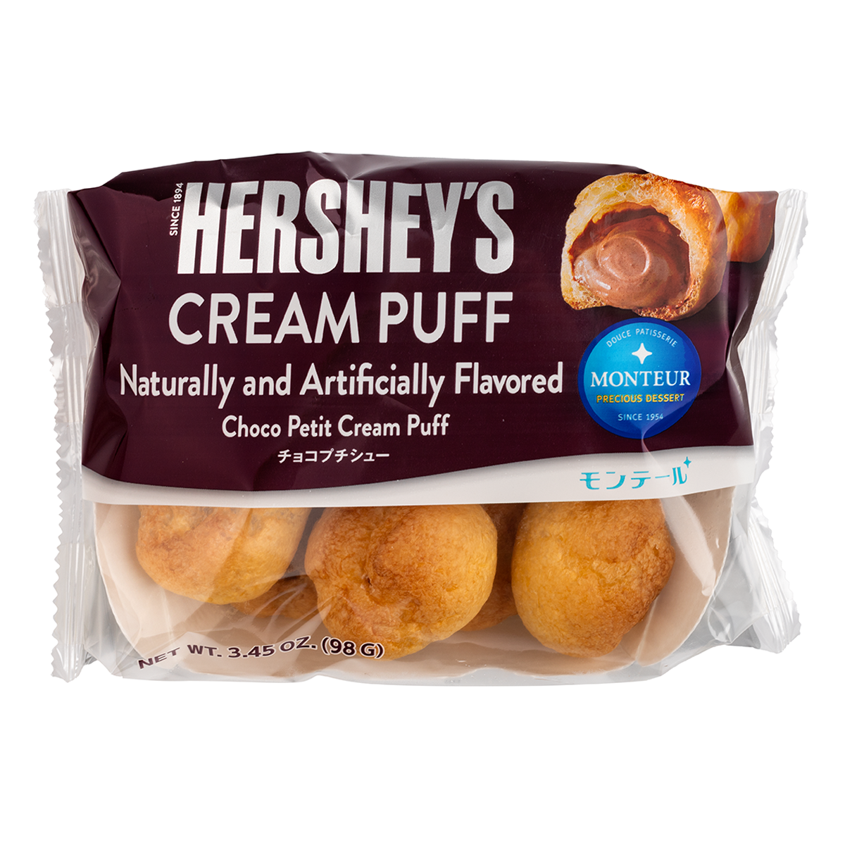 Monteur Hershey's Mini Cream Puff chocolate 3.35 oz