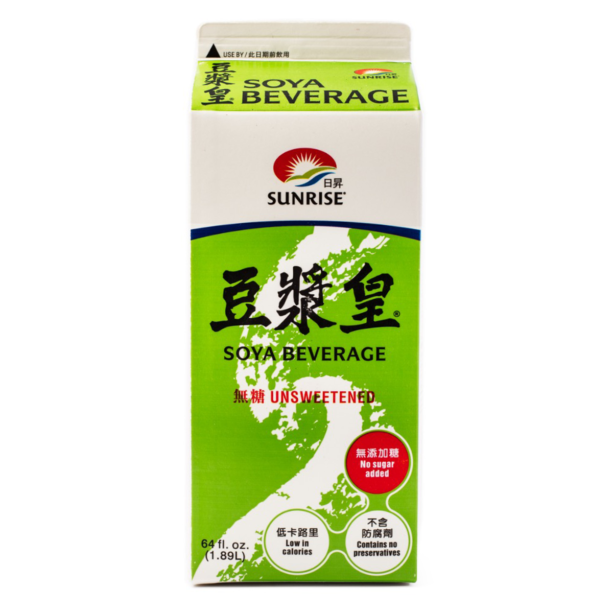 Sunrise Unsweetened Soya Beverage 1890 ml