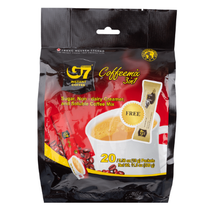 G7 3 in 1 Coffee 20 sachets 0.56 oz*20 pack