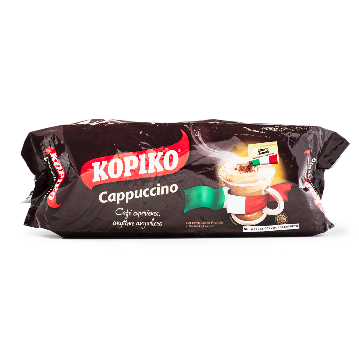 Kopiko Cappuccino with Choco Granule 0.88 oz*30 pack
