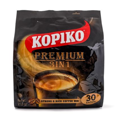 Kopiko Premium 3-in-1 Coffee Mix 0.7 oz*30 pack