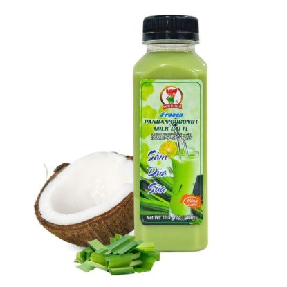 Happy Elephant Pandan Coconut Milk Latte, Frozen 340 ml