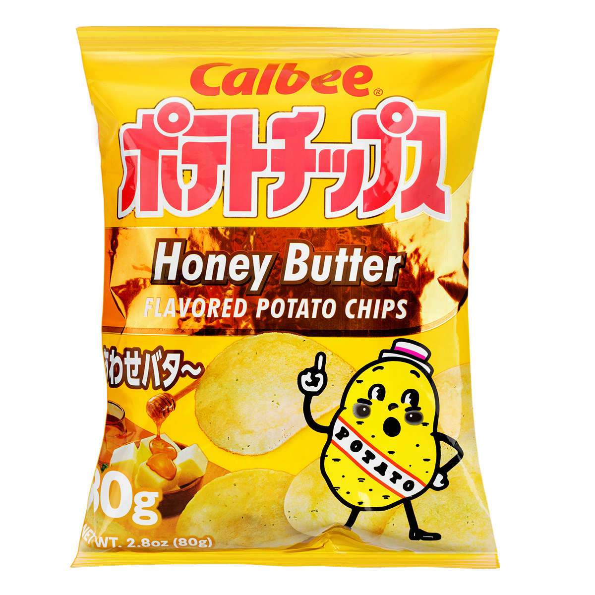 Calbee Potato Chips Honey Butter 80 g