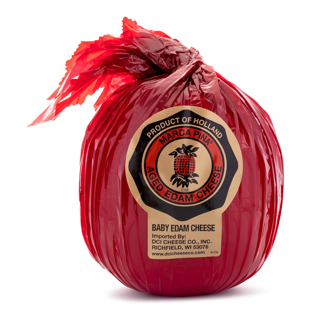 Marca Pina Queso De Bola Aged Edam Cheese 1.65 lb