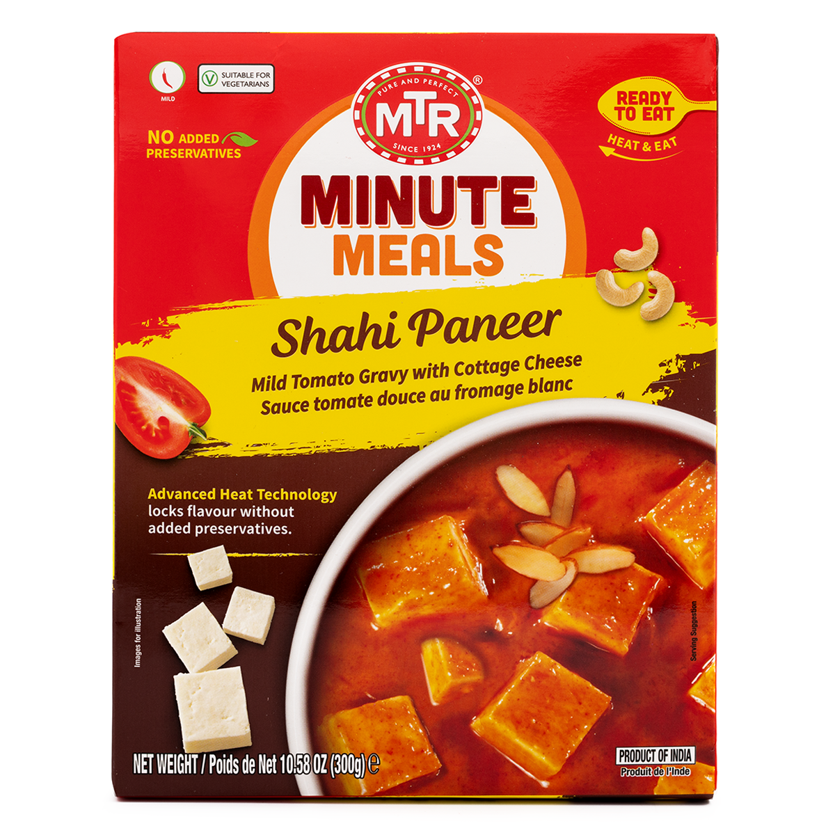 MTR Shahi Paneer Ready-To-Eat 10.5 oz
