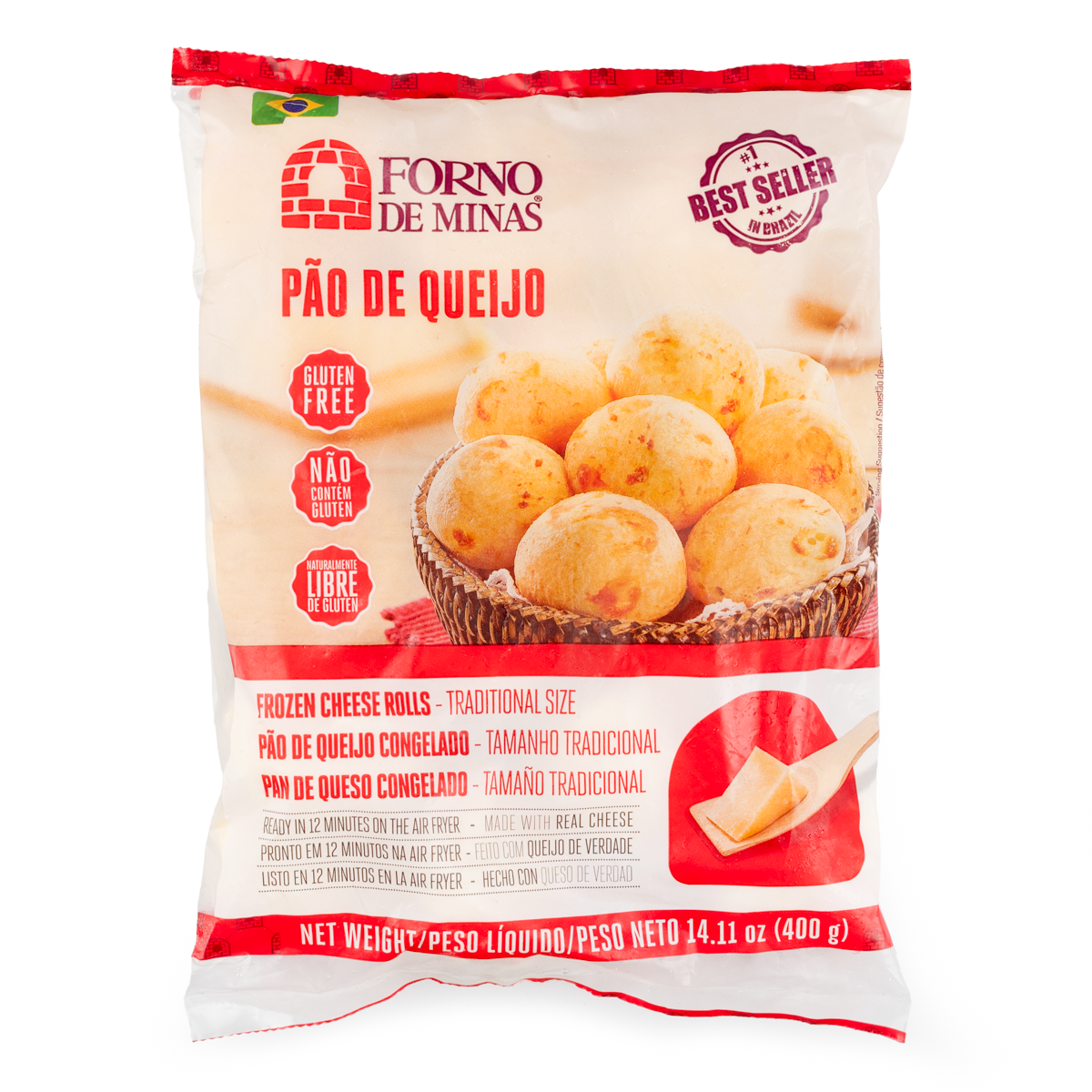 Forno de Minas Frozen Cheese Rolls 400 g