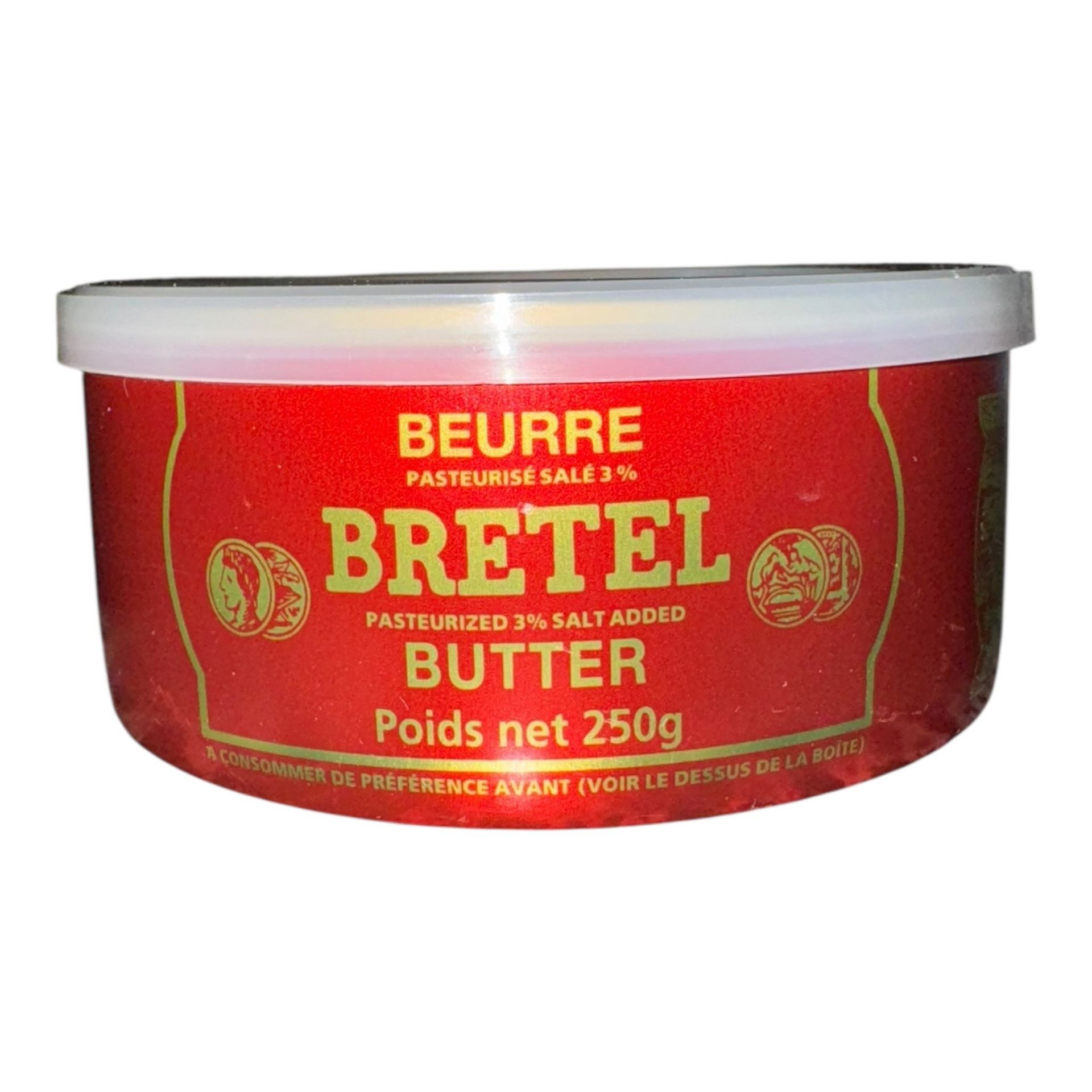 Bretel Butter  Pasteurized Salted Butter 250 g