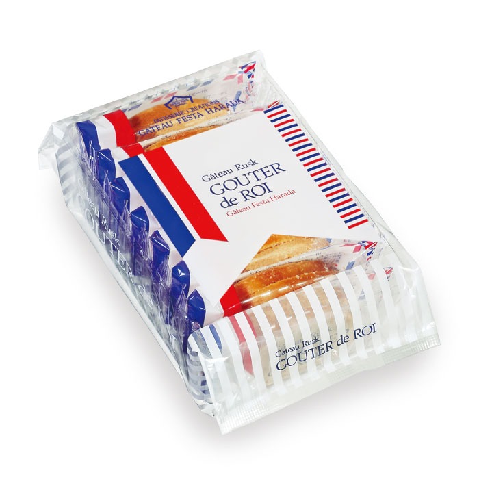 GATEAU FESTA HARADA  Butter Salt Sugar Rusk  16 pcs 1 each