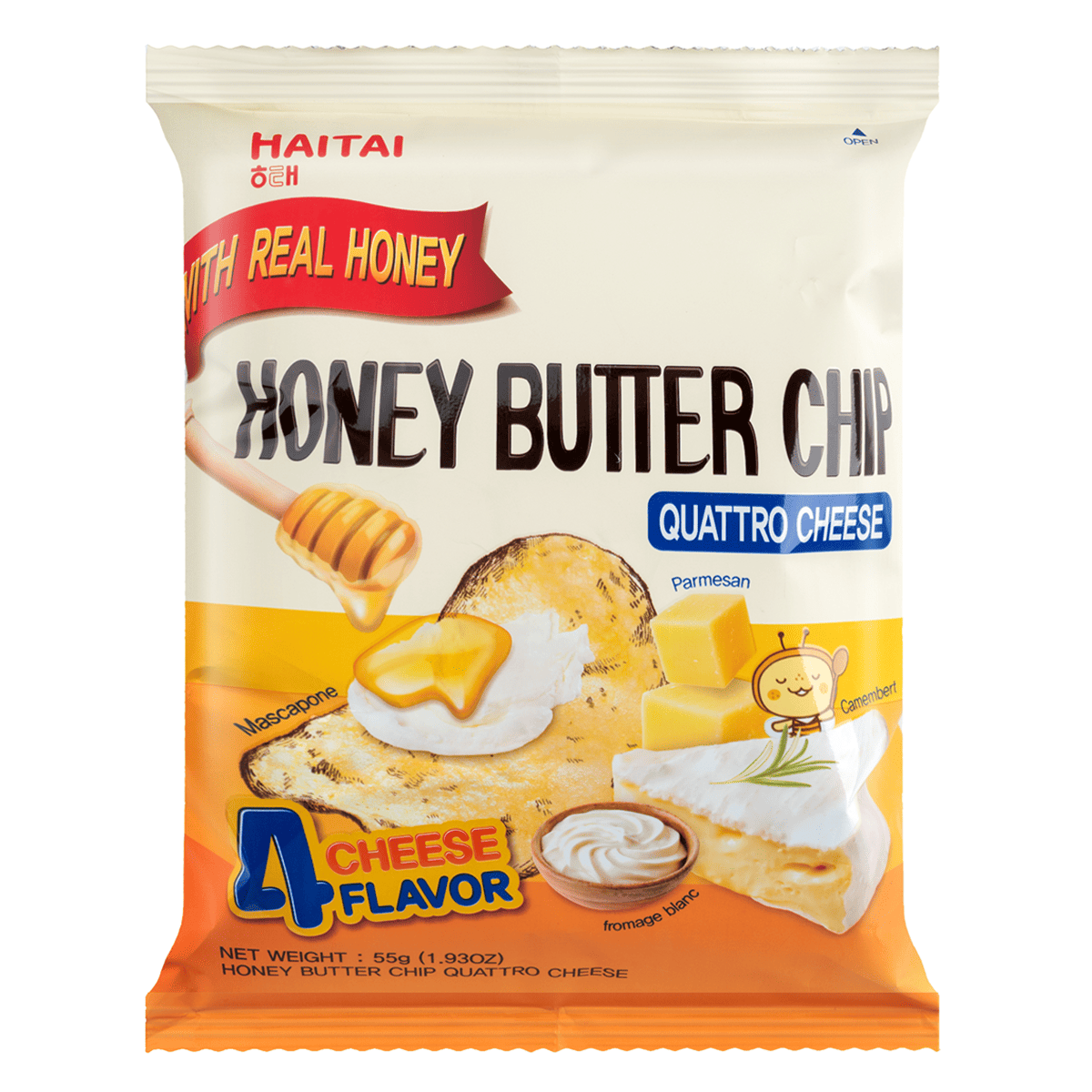 Haitai X Calbee Honey Butter Chip Quatro Cheese (S) 55 g