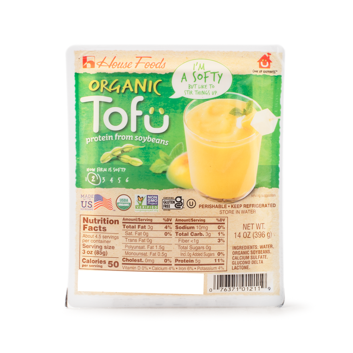 House Organic Tofu Soft 14 oz