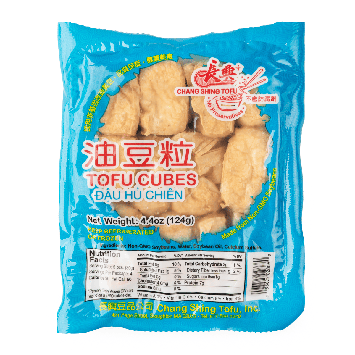 Chang Shing Tofu Cubes 4.4 oz
