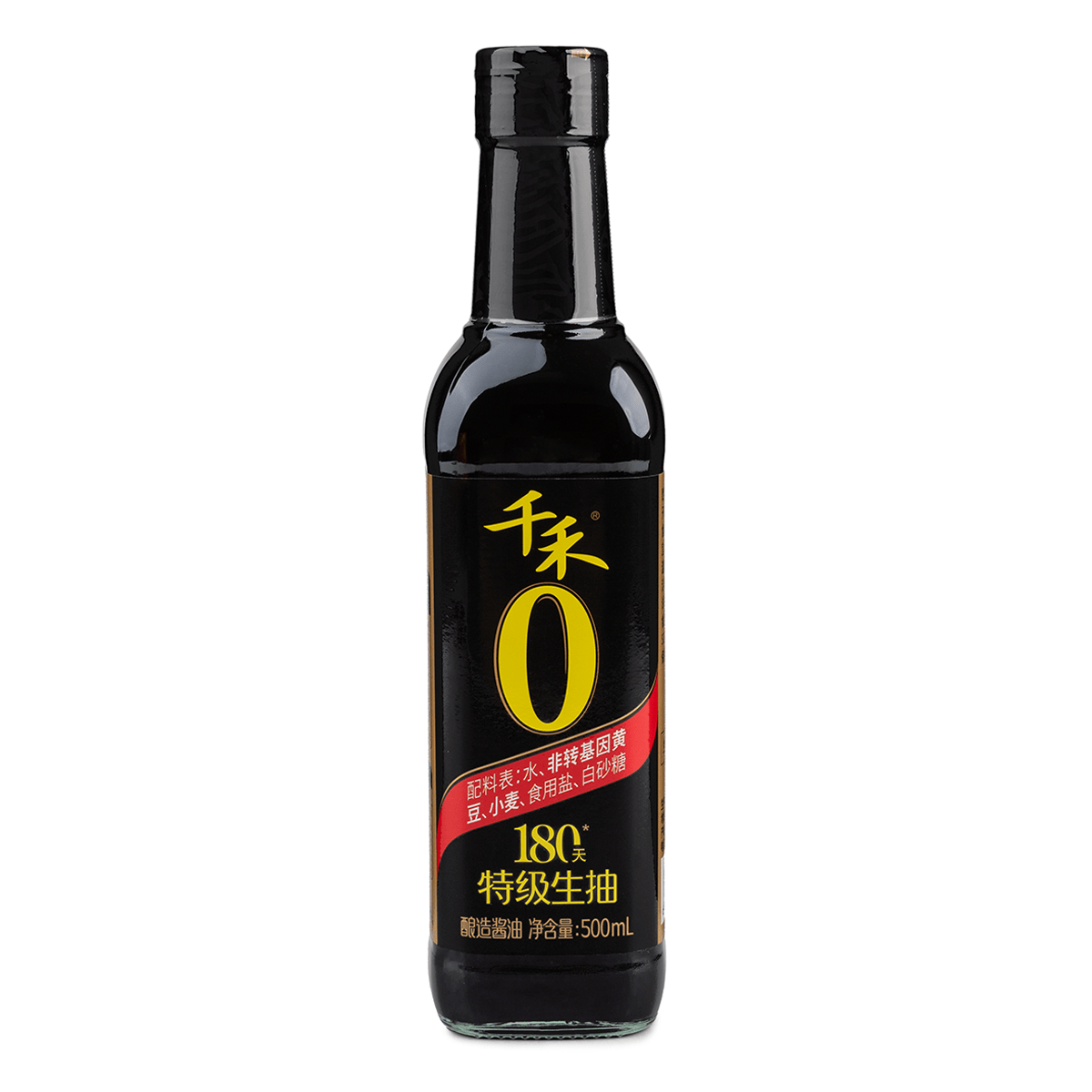 Qianhe Zero Additive Soy Sauce 180 Days 500 ml