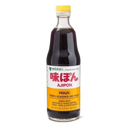 Mizkan Ajipon Ponzu Citrus Seasoned Soy Sauce 24 oz