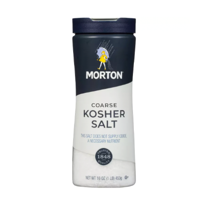 Morton Coarse Kosher Salt 16 oz