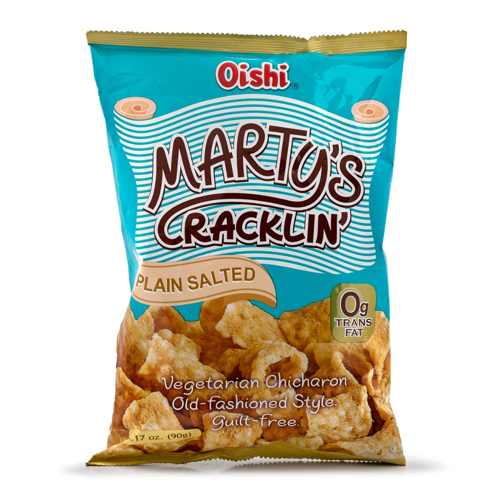 Oishi Marty's Cracklin' Plain Salted Flavor 90 g