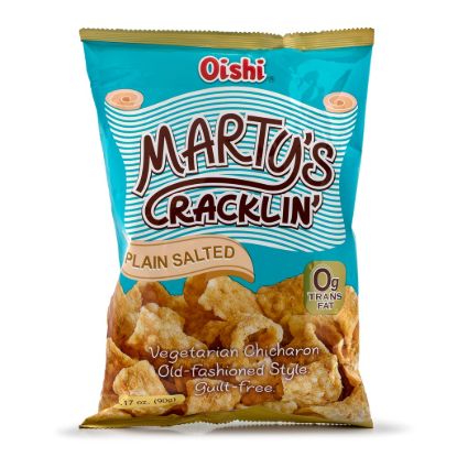 Oishi Marty's Cracklin' Plain Salted Flavor 90 g