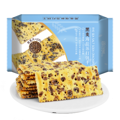 GuaiLi Food Factory Rye Sea Salt Soda Crackers180g 180 g