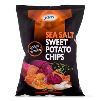 Jans Sea Salt Sweet Potato Chips 84 g