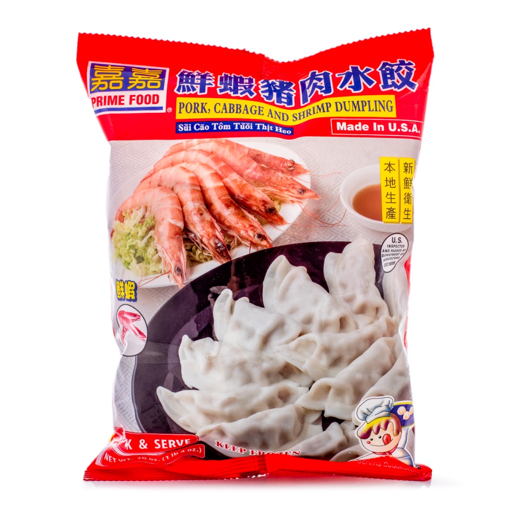 Prime Food Pork, Cabbage, and Shrimp Dumplings 20 oz