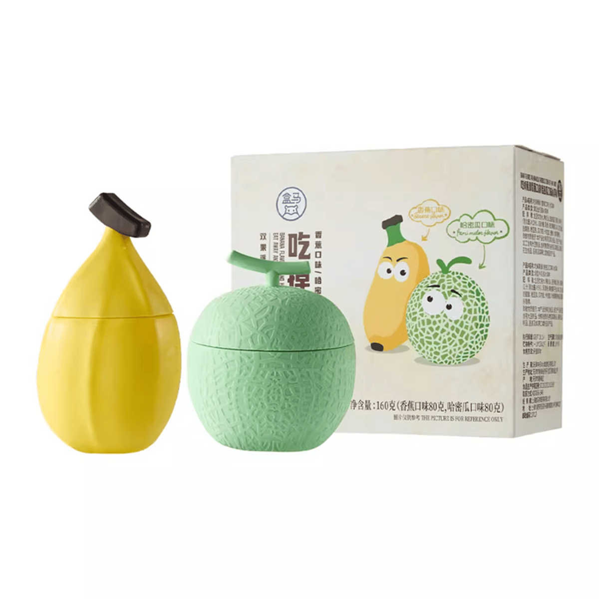 Hema Banana and Melon Flavored Ice Cream 2PC 160 g