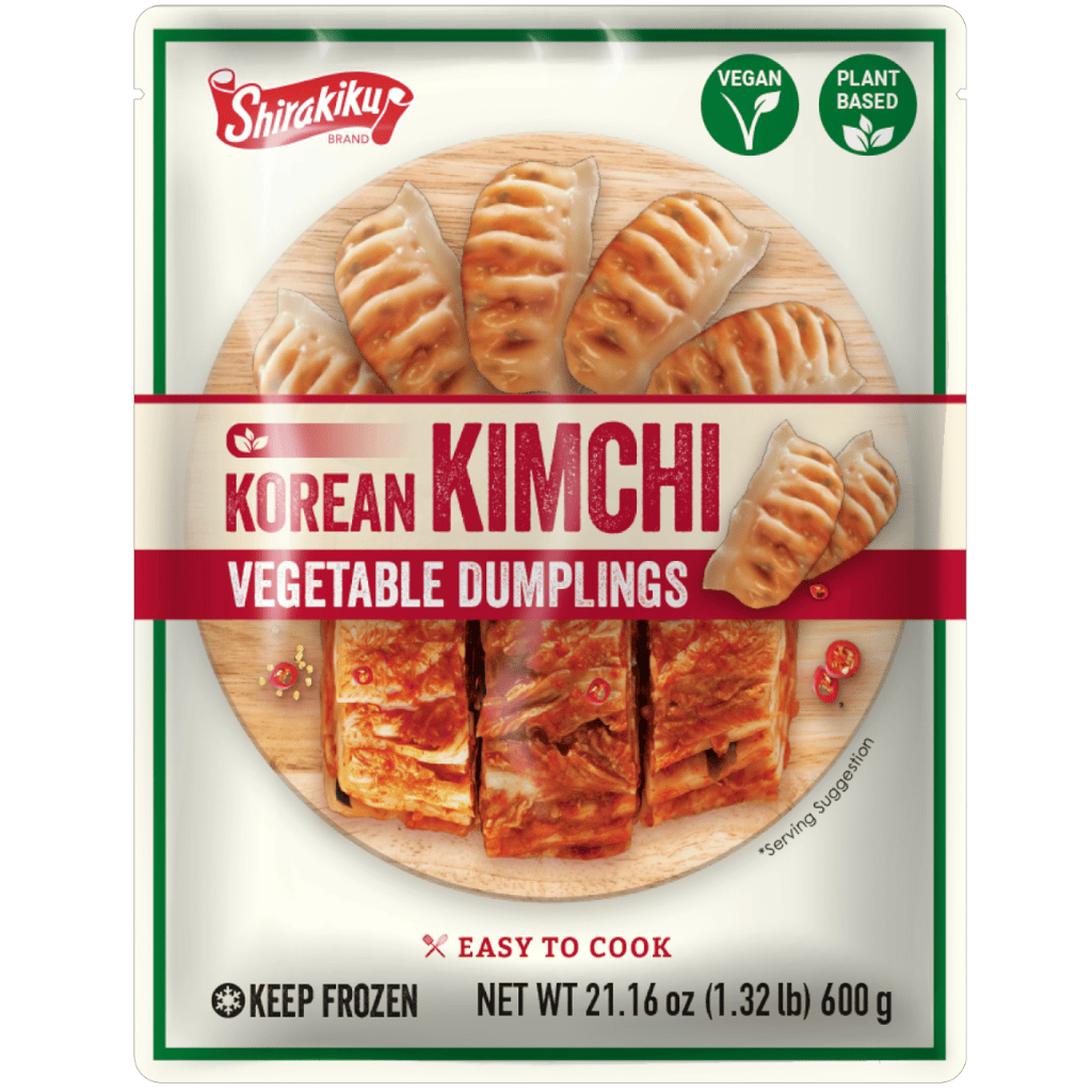 Shirakiku Vegetable Gyoza Dumplings Kimchi Flavored 21.16 oz