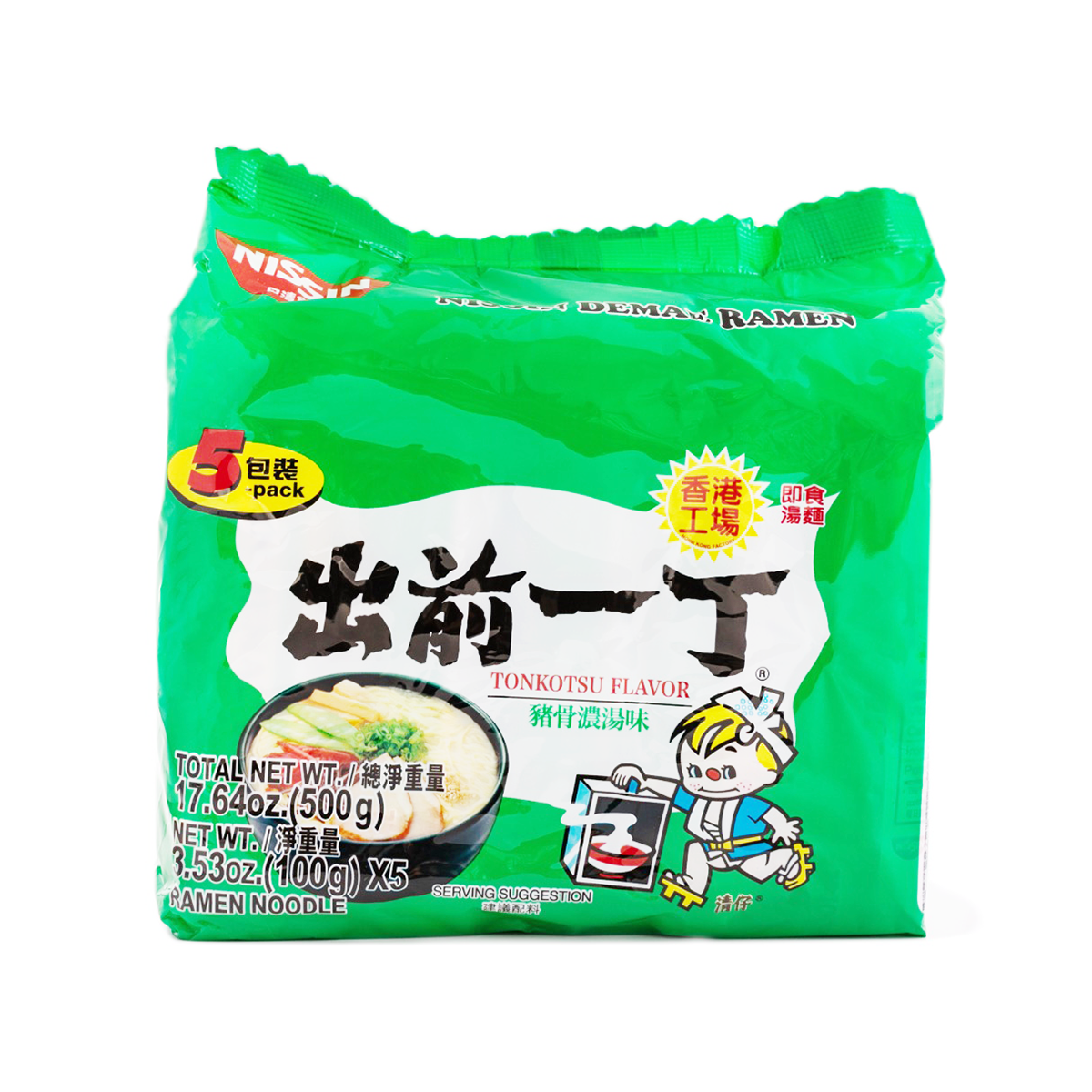 Nissin Demae Tonkotsu Pork Ramen 5pk 500 g
