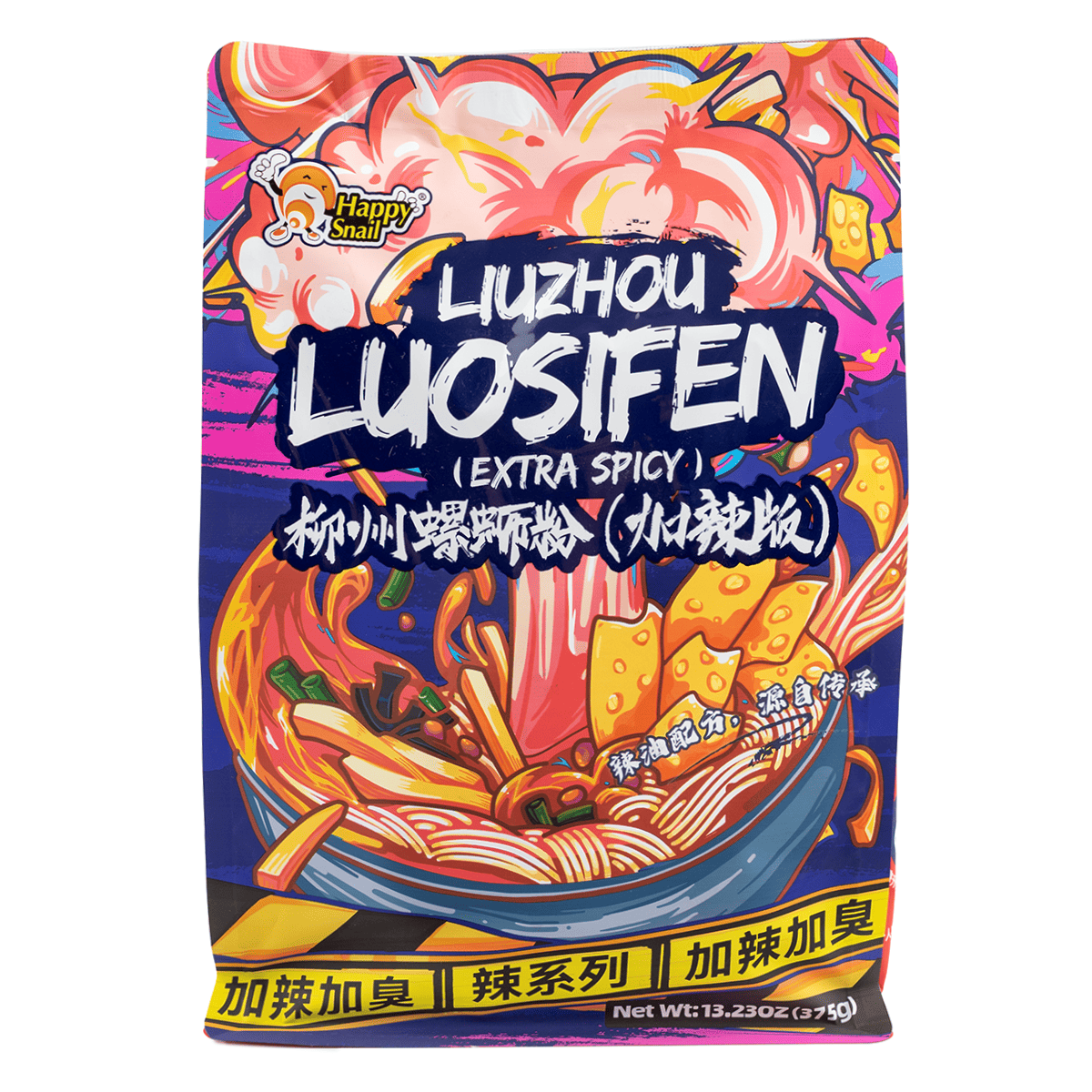 Liuzhou Snail Rice Noodles, Spicy Plus 375 g