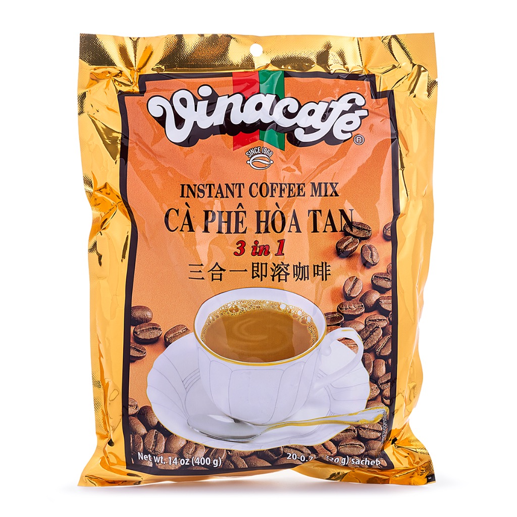Vinacafe Instant Coffee Mix 0.7 oz*20 pack
