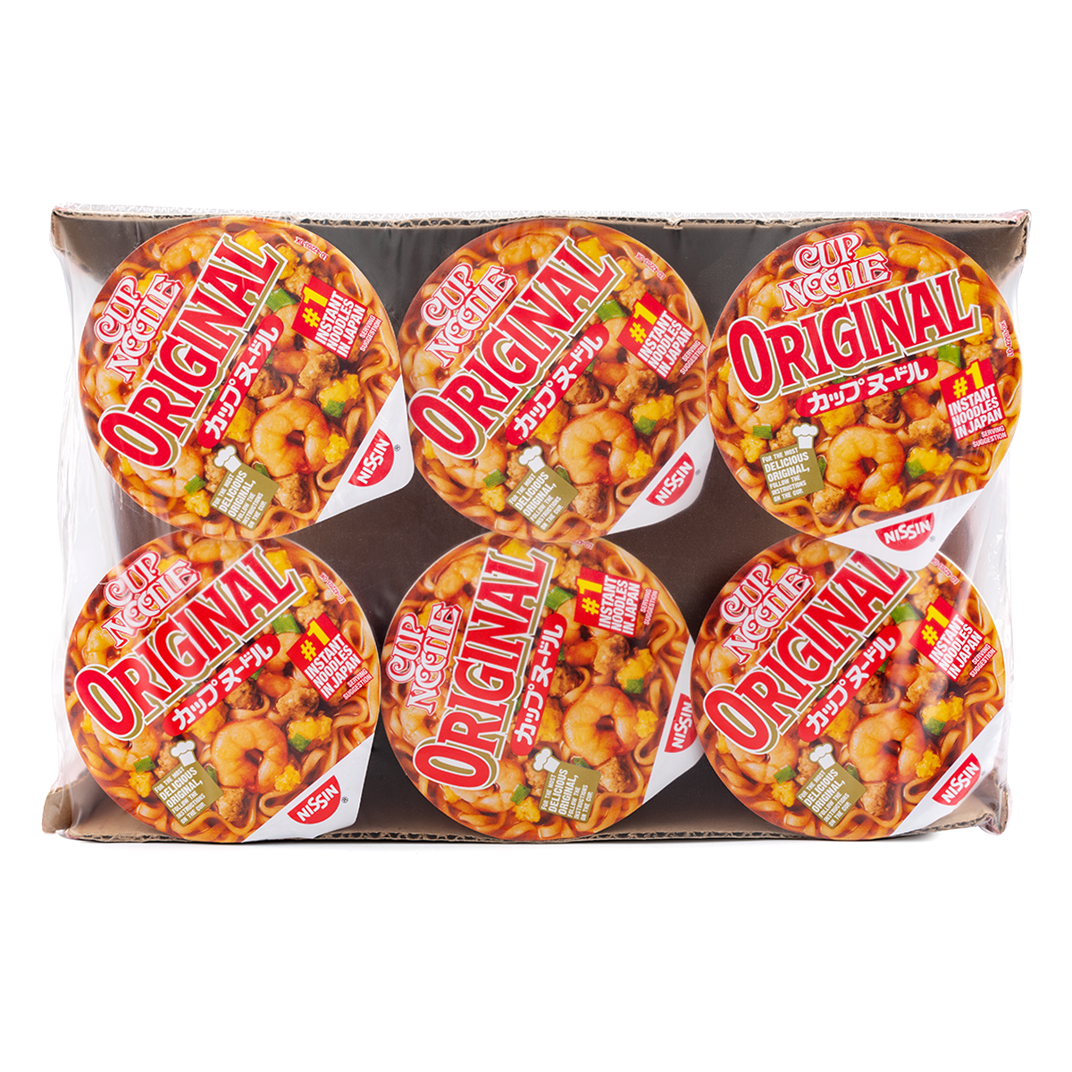 Nissin Cup Noodle Original Flavor 6pks 2.4 oz