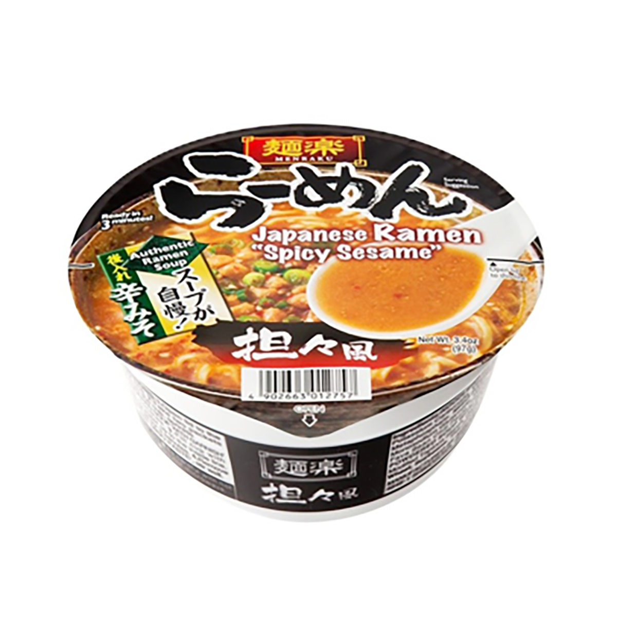 Hikari Menraku Ramen Spicy Sesame 3.4 oz