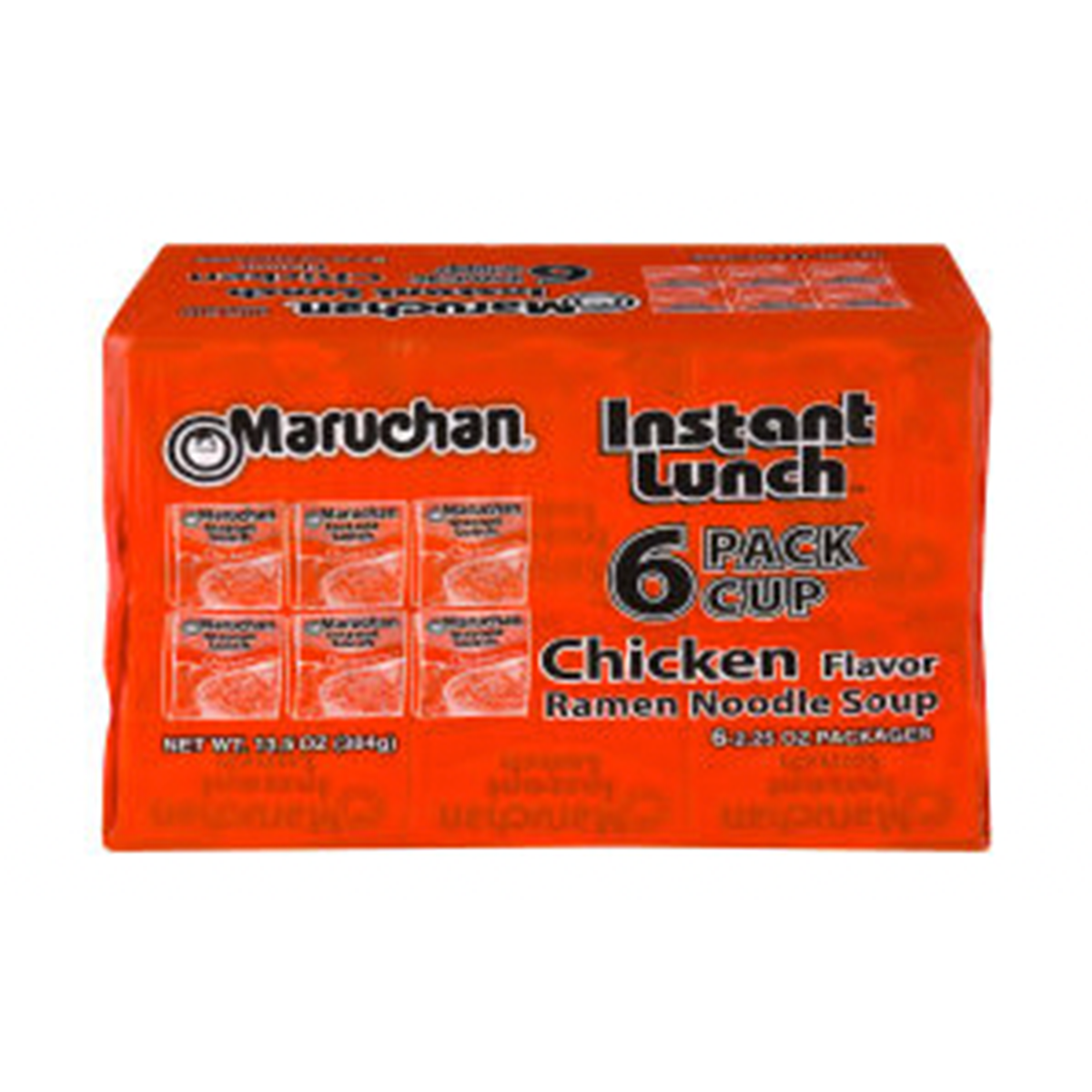 MARUCHAN Instant Lunch, Ramen Noodle Soup Cup, Chicken Flavor 6 pk. 2.25 oz*6 pack