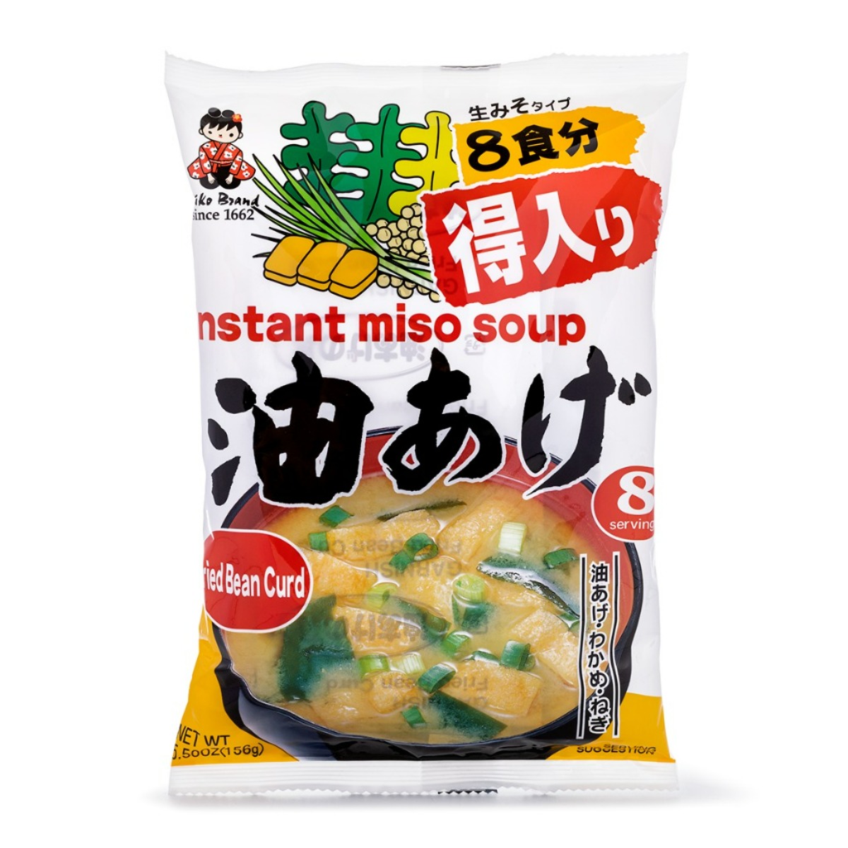 Miko Instant Bean Curd Miso Soup, 8 Servings 6.21 oz