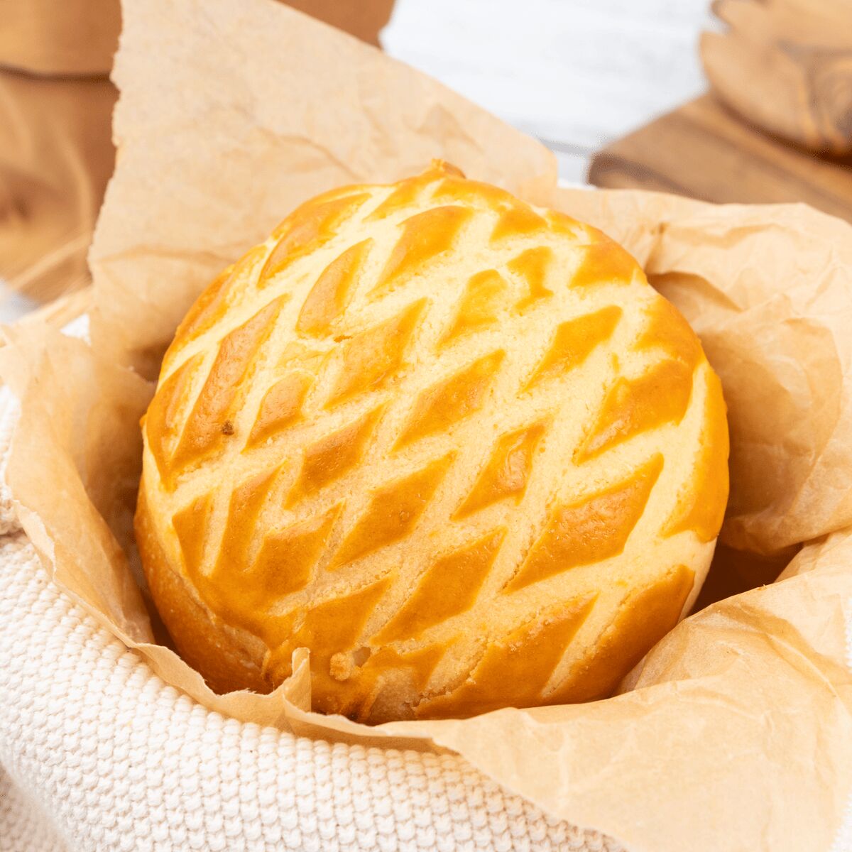 Pineapple Bun 2pcs 1 each