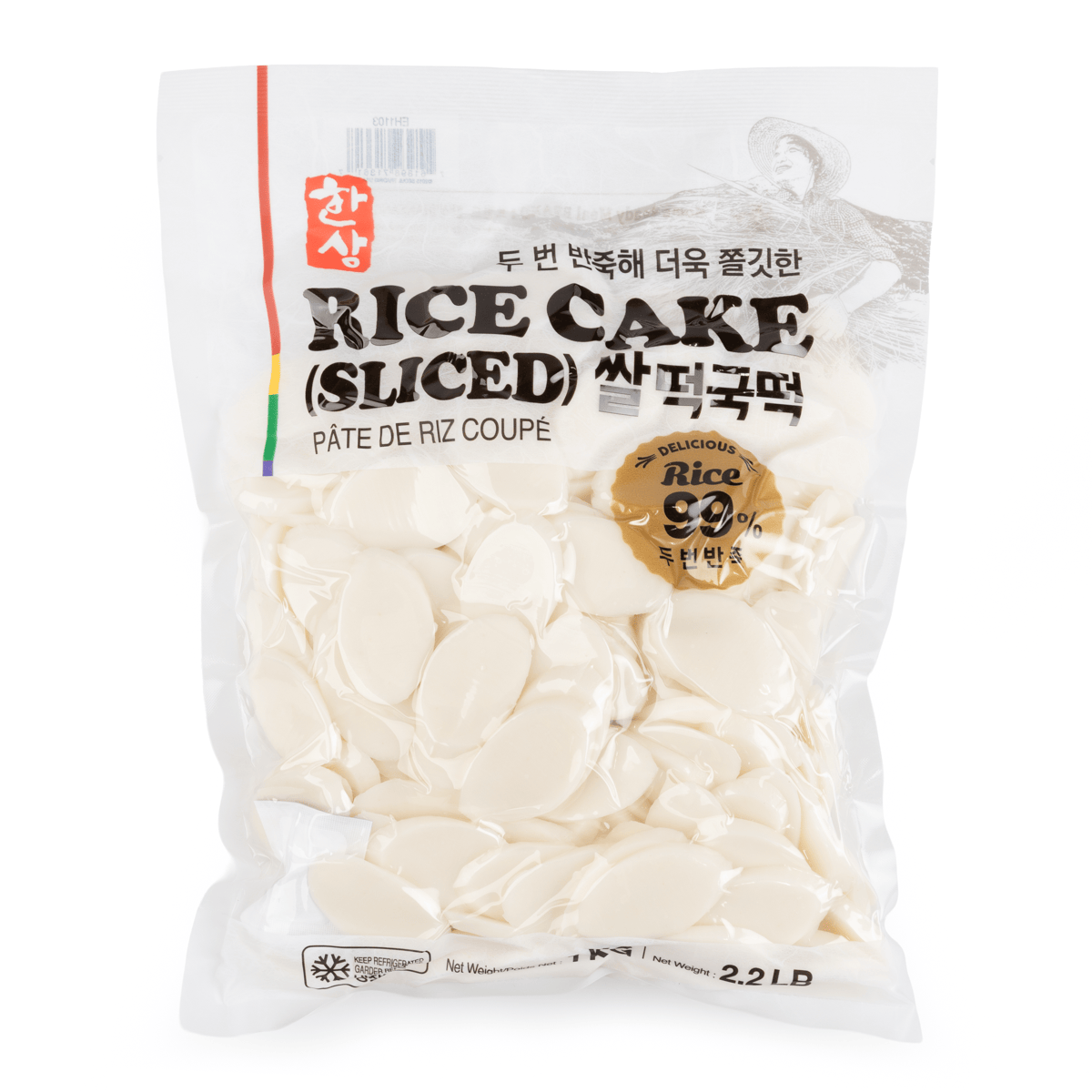 Hansang Sliced Rice Cake 2.2 lb