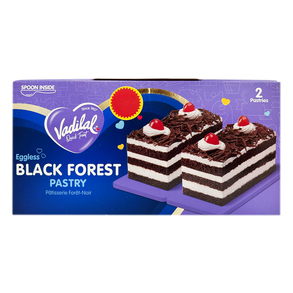 Vadilal Black Forest Pastry ( Eggless) 300 g