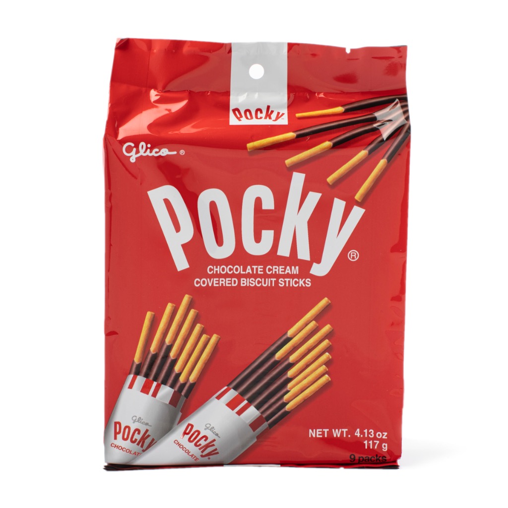 Glico Pocky Chocolate 9P 117 g