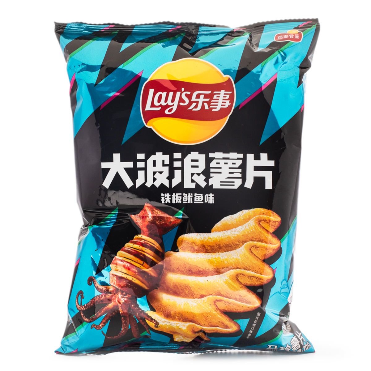Lay's Wave Chips, Grilled Squid Flavor 70 g
