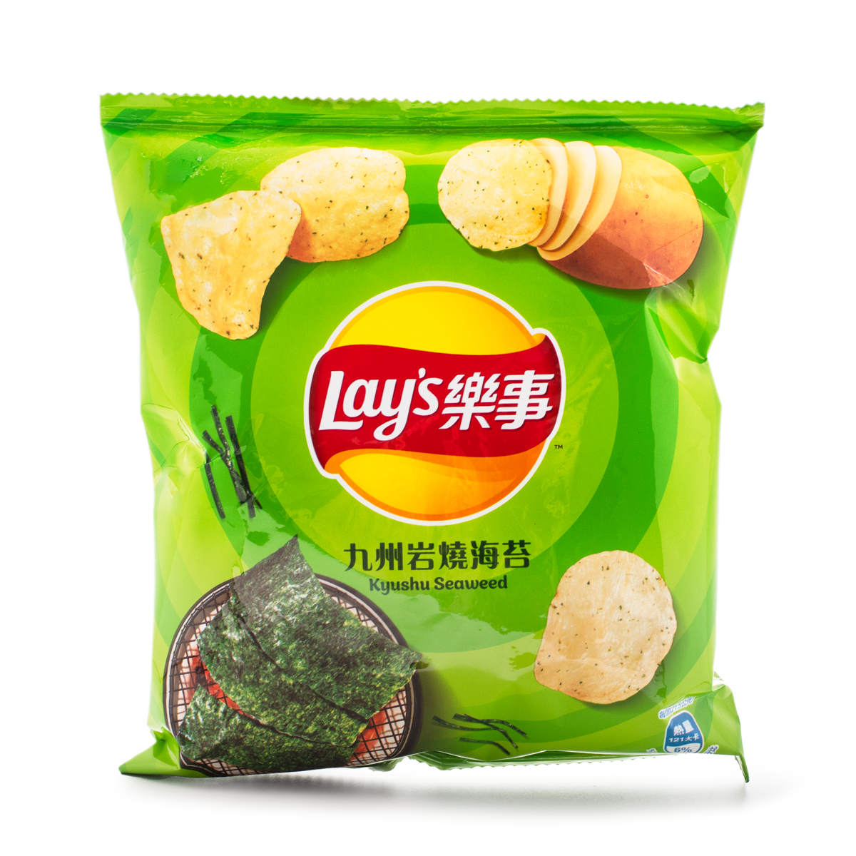Lay's Potato Chips, Kyushu Seaweed 34 g