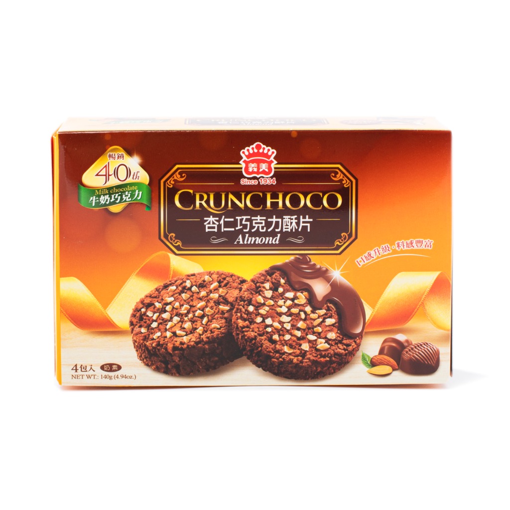IMEI Crunchoco Chocolate Cookies with Almonds 140 g