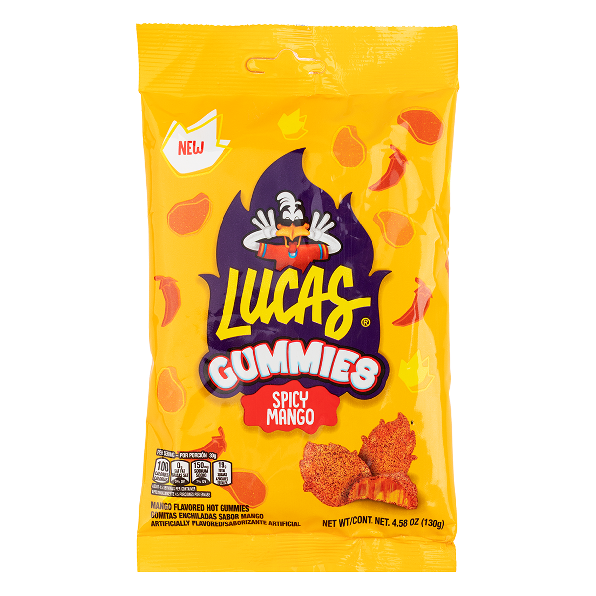 Lucas Gummies Spicy Mango 130 g