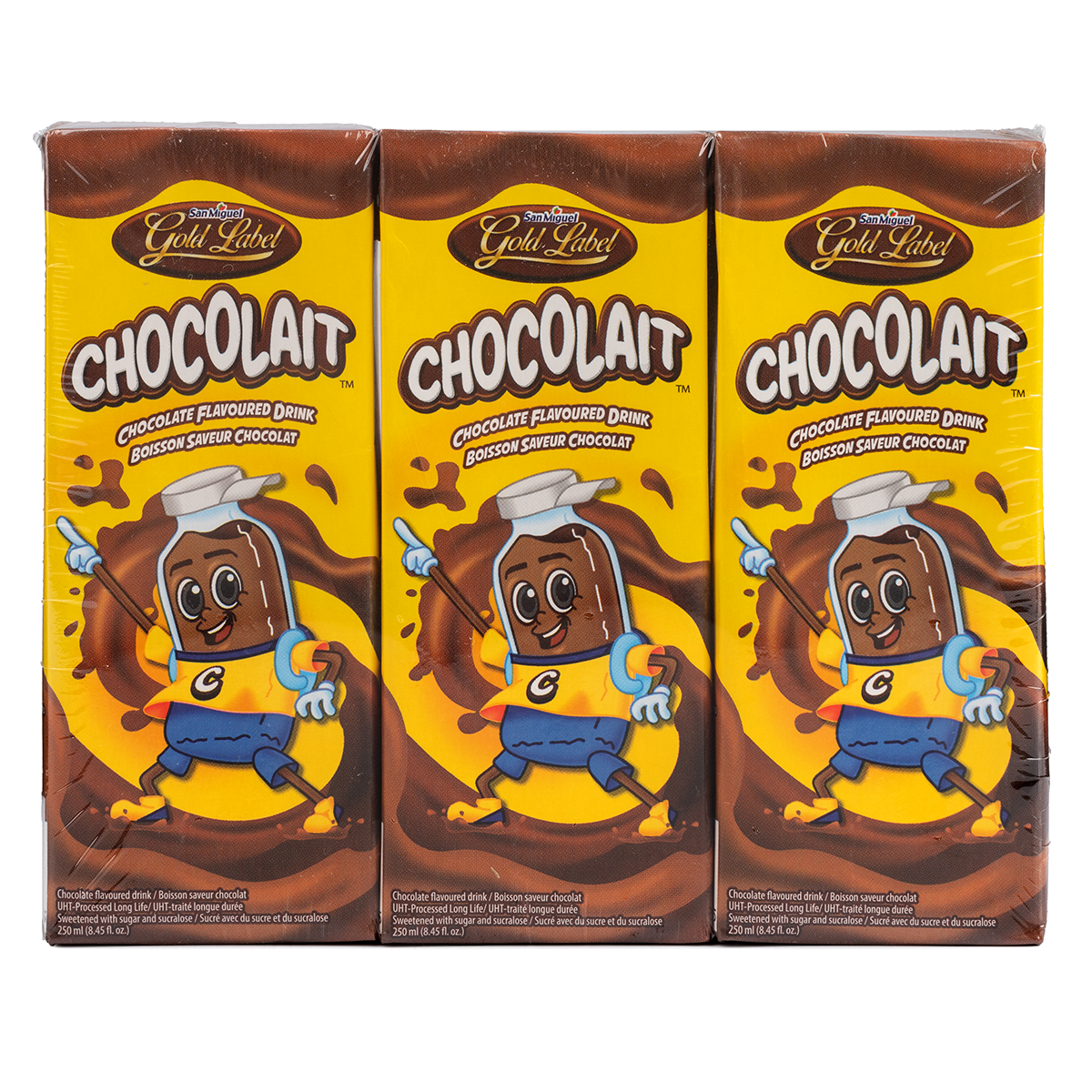San Miguel Chocolait Chocolate Flavored Drink 3pk 750 ml