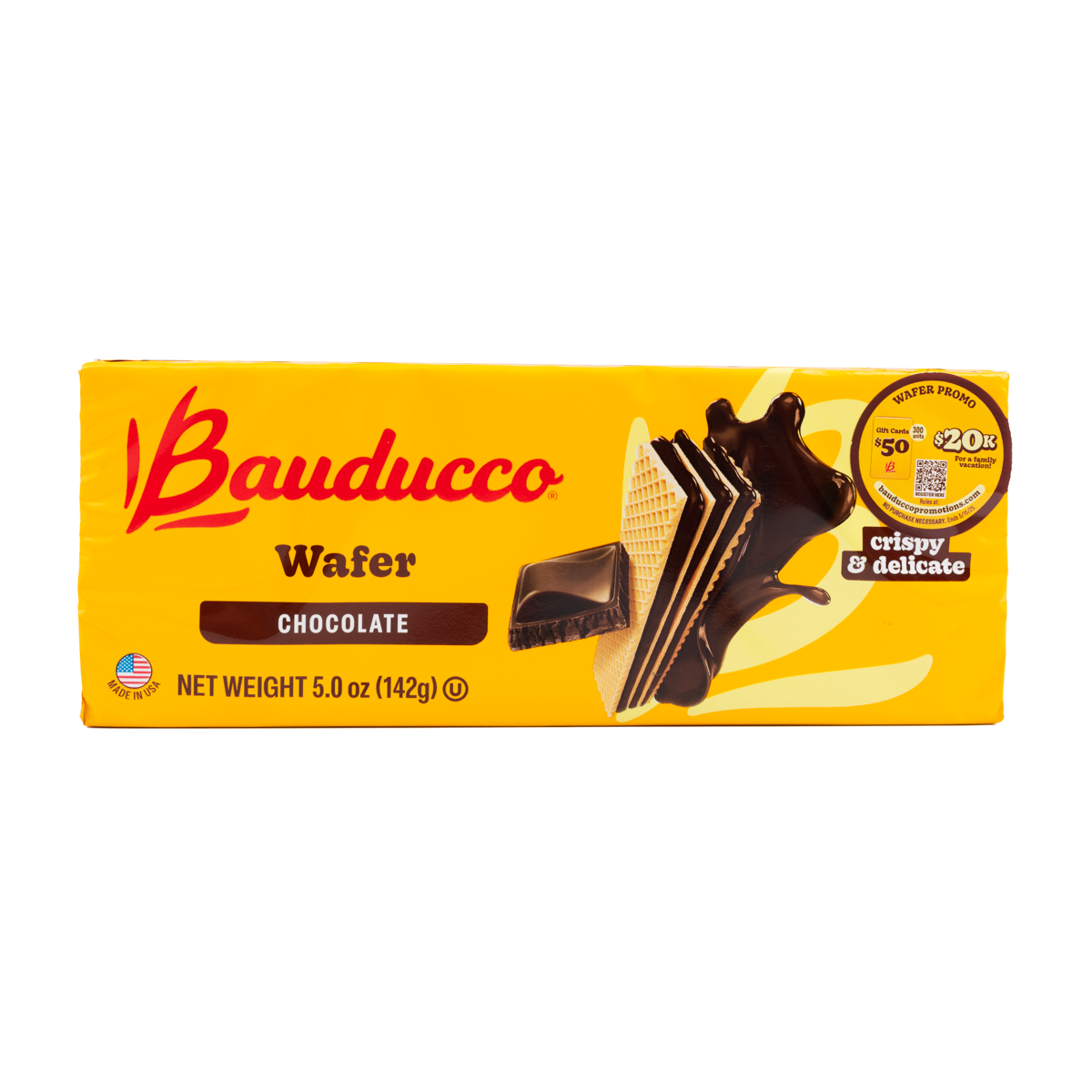 Bauducco Chocolate Wafers 5 oz